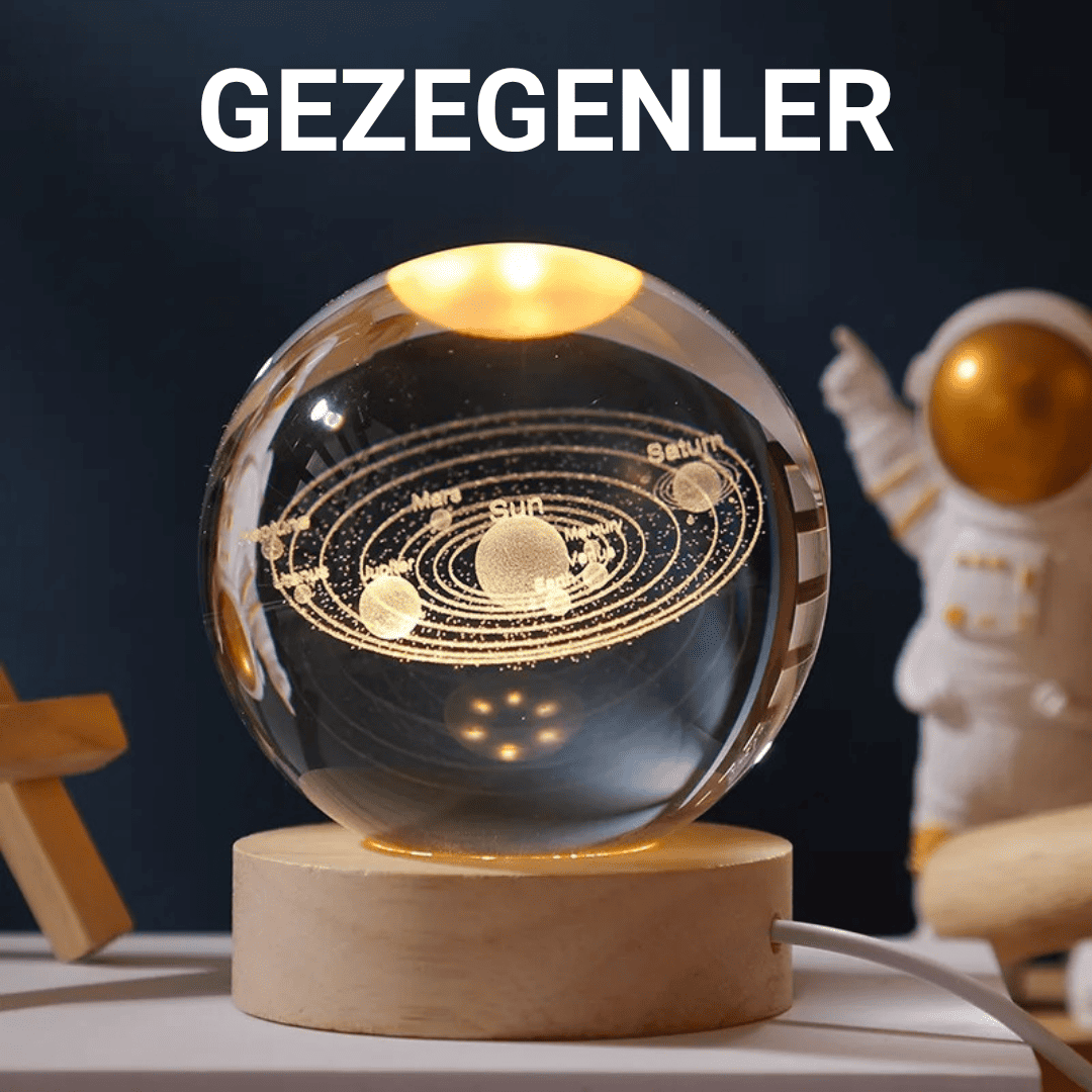 Tasarımlı Cam Küreler
